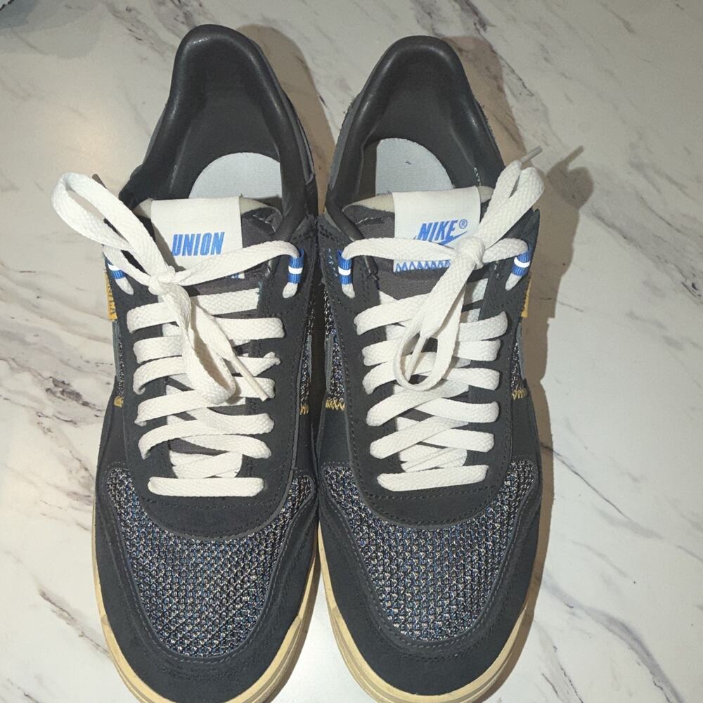 Nike Union LA Field General Low Top Sneakers Black FQ9003-100
